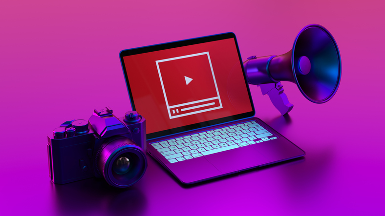 Publicité en ligne utilisant le format vidéo.
