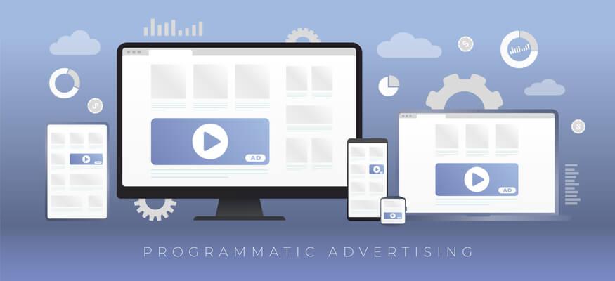 Programmatic display advertising campaign setup example