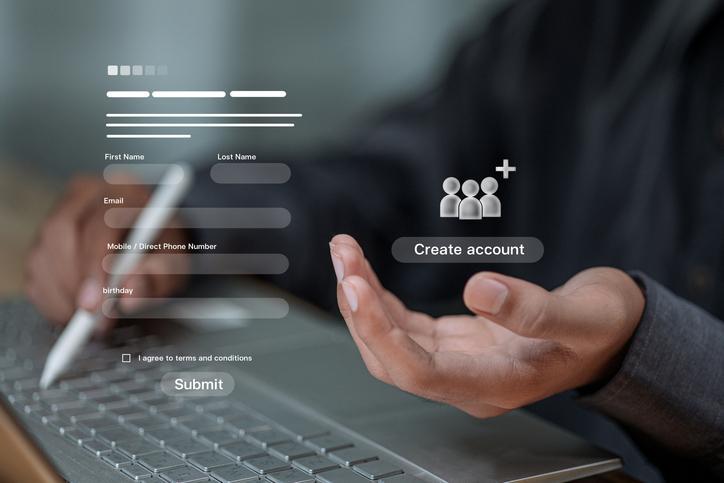 Illustration d’un entonnoir de conversion en marketing