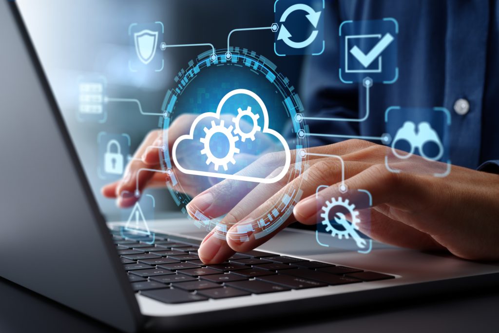 IT professional securing cloud configurations to prevent vulnerabilities